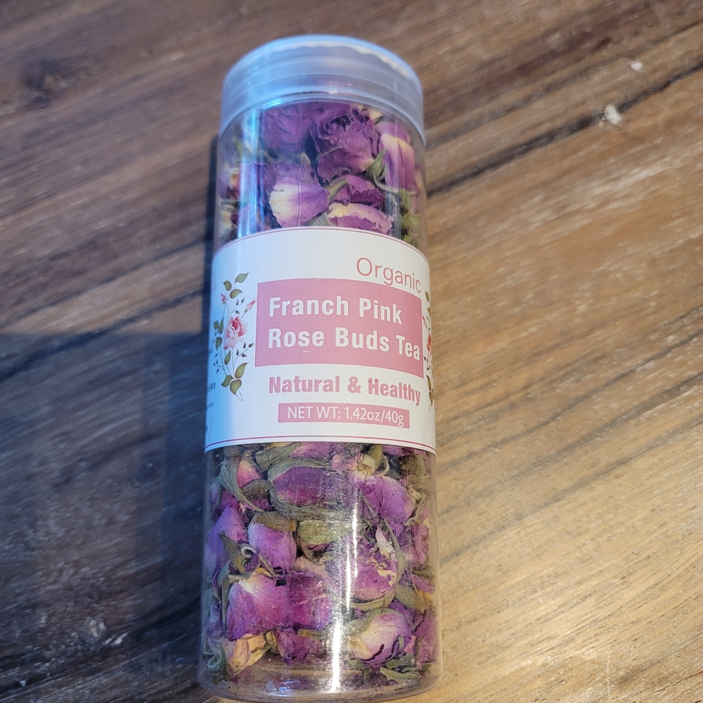 Organic Franch Pink Rose Buds Tea